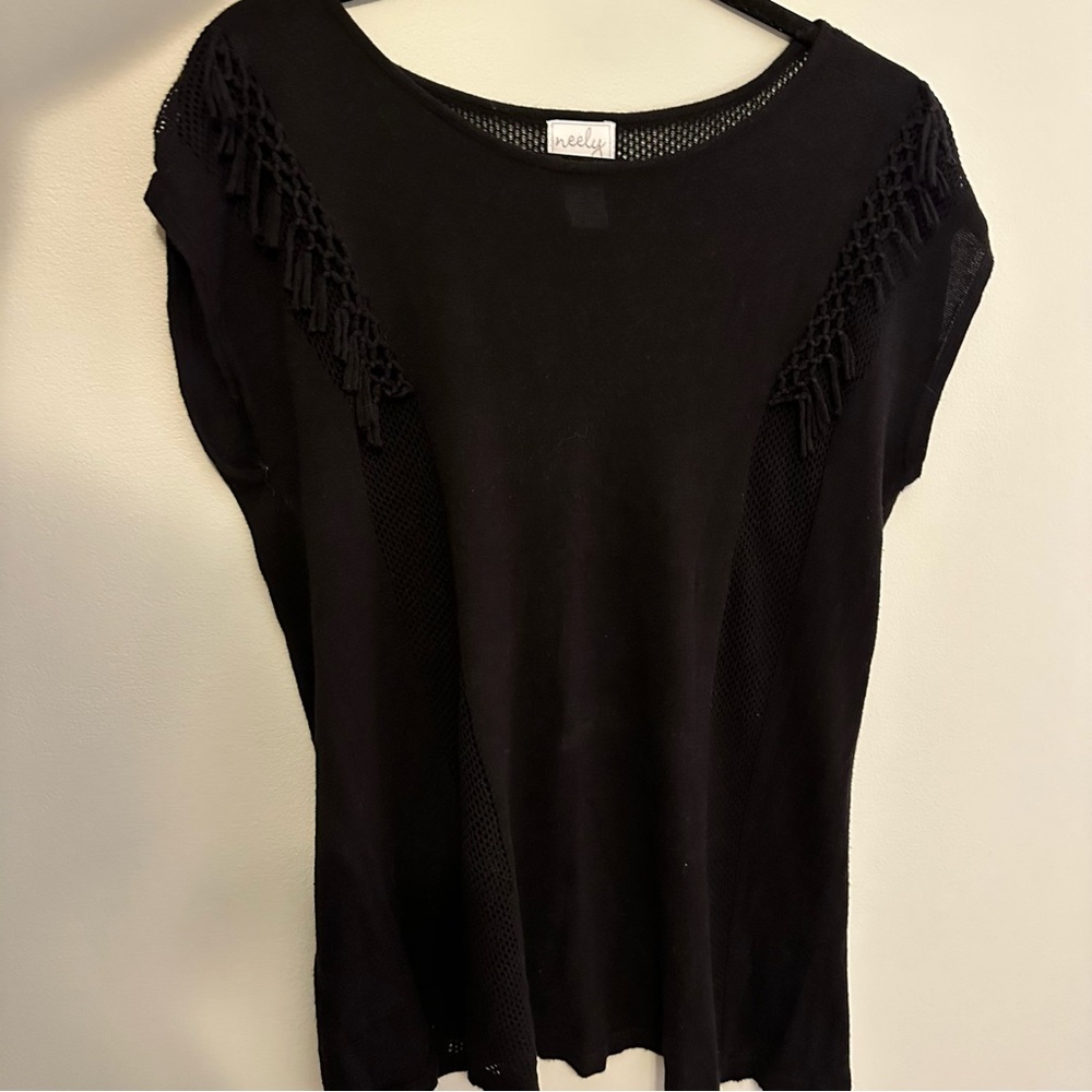 Neely Short Sleeve Sweater